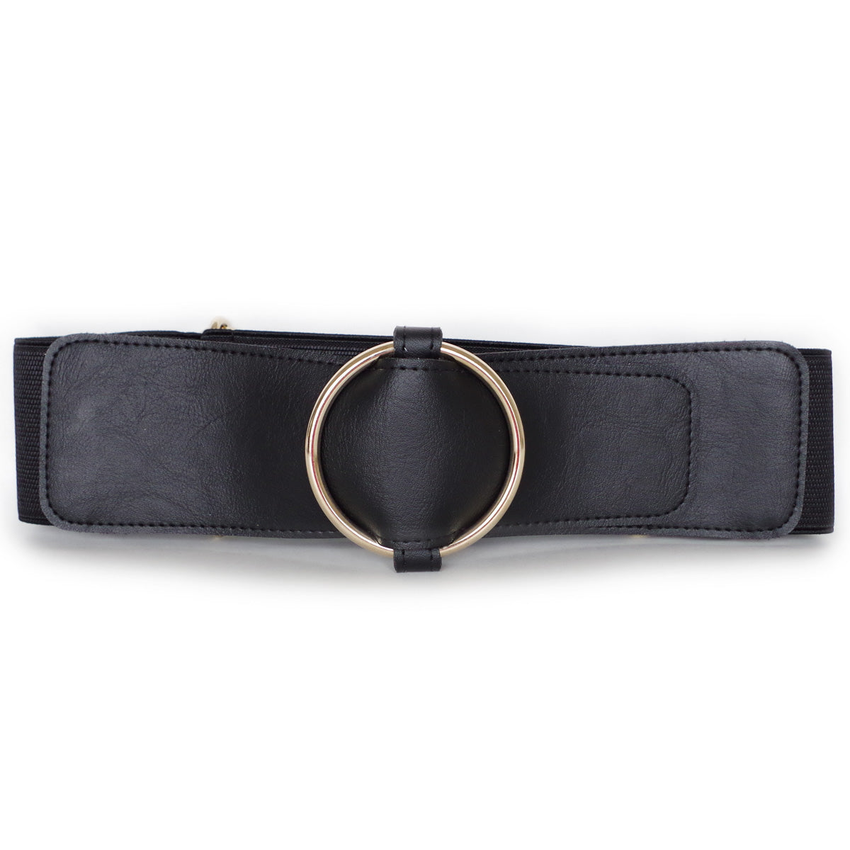 レディース ゴム ベルト 太い 60mm幅