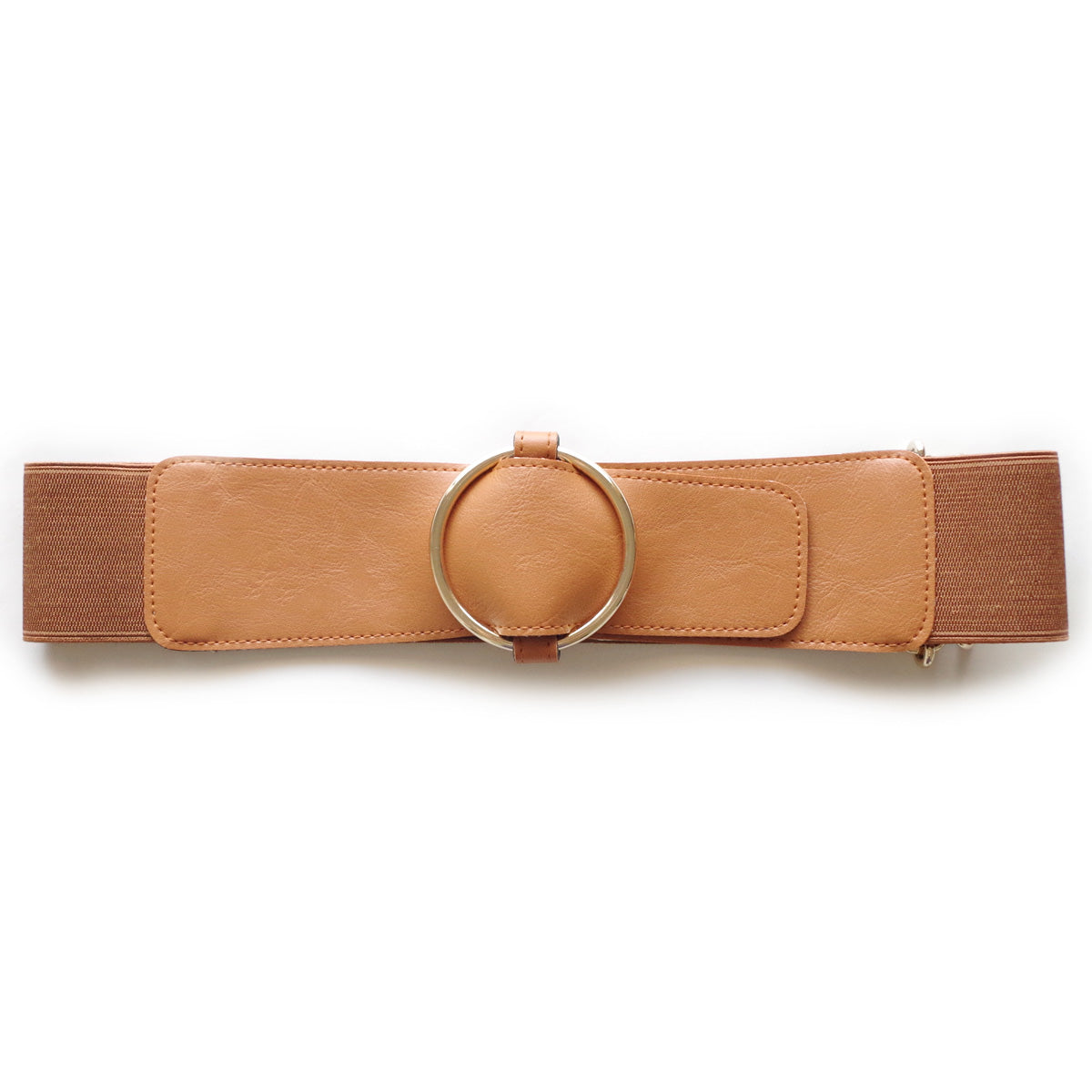 レディース ゴム ベルト 太い 60mm幅