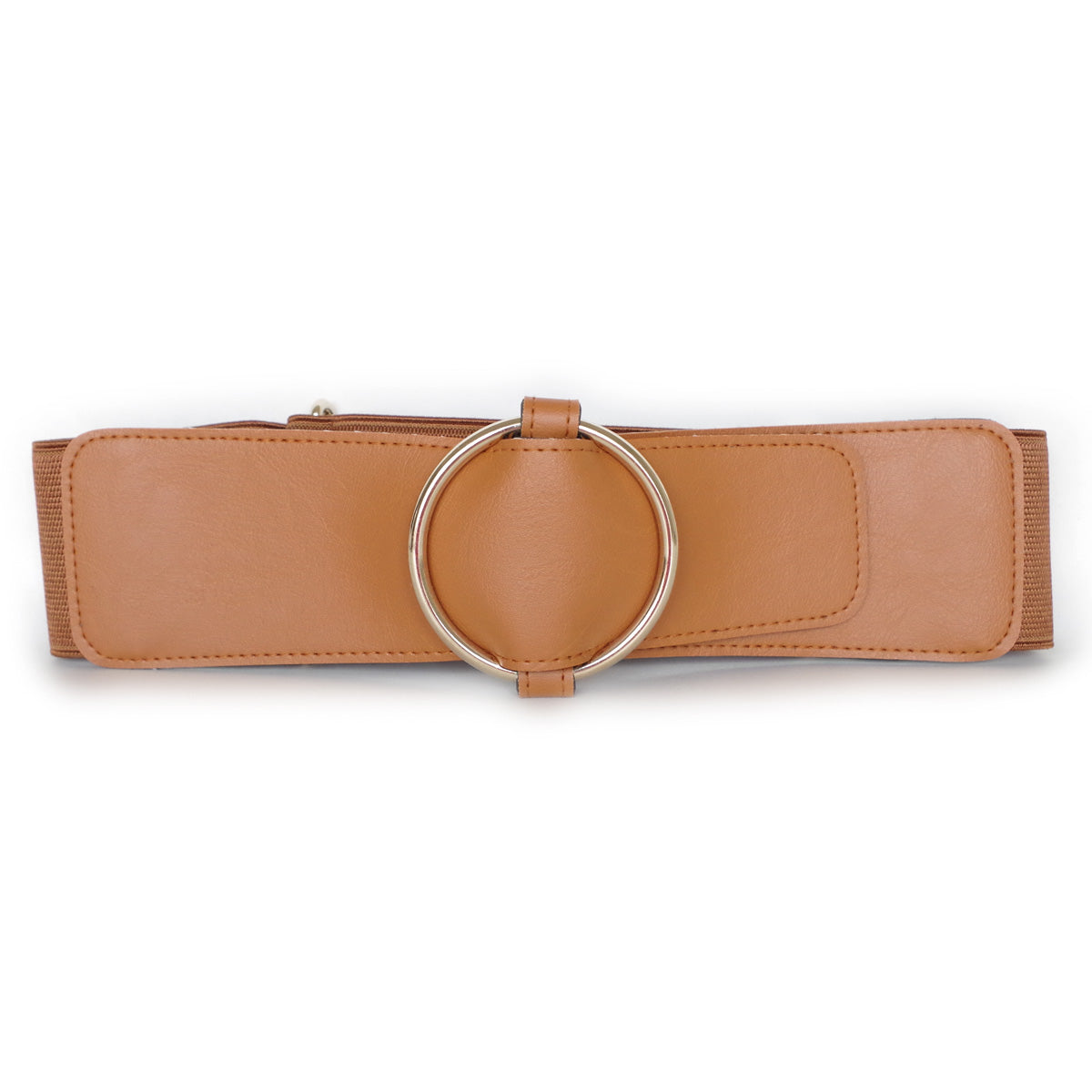 レディース ゴム ベルト 太い 60mm幅