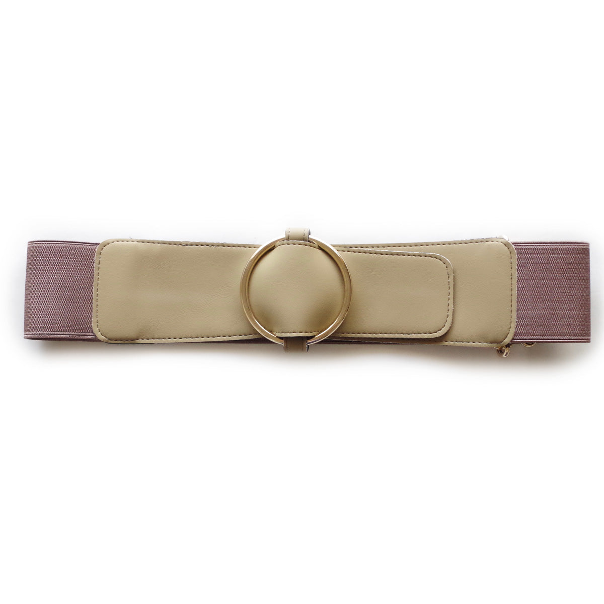 レディース ゴム ベルト 太い 60mm幅