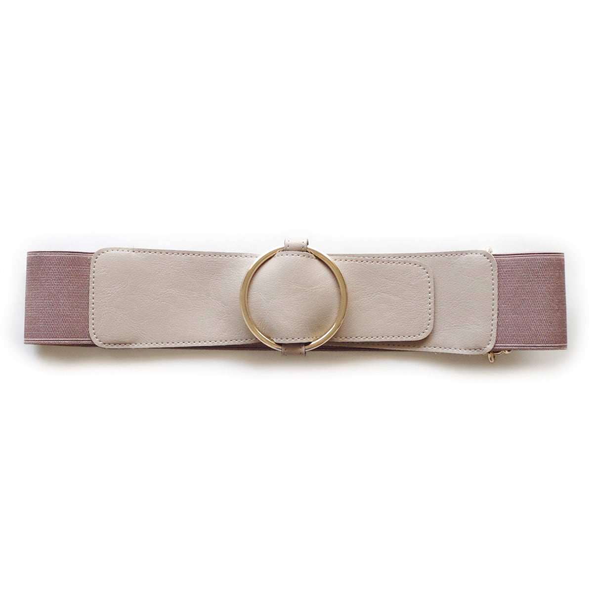 レディース ゴム ベルト 太い 60mm幅