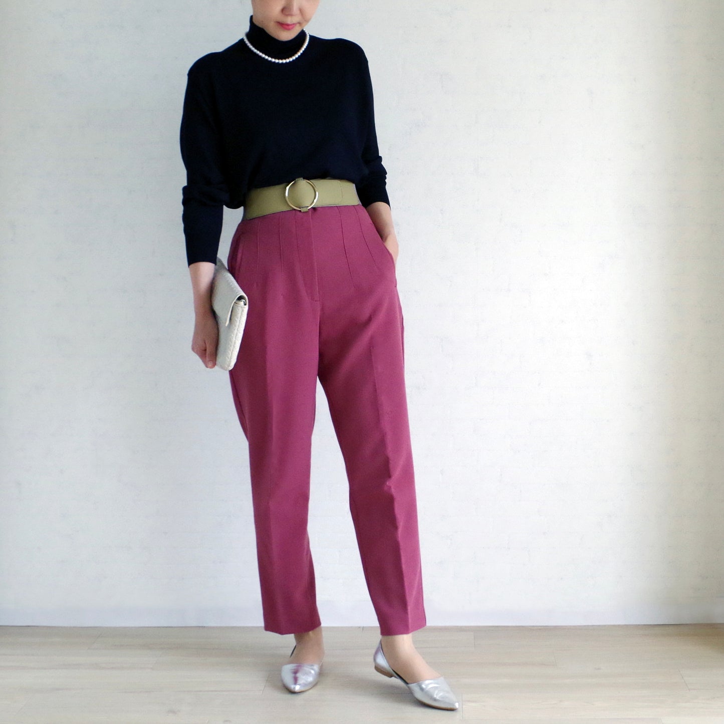 レディース ゴム ベルト 太い 60mm幅