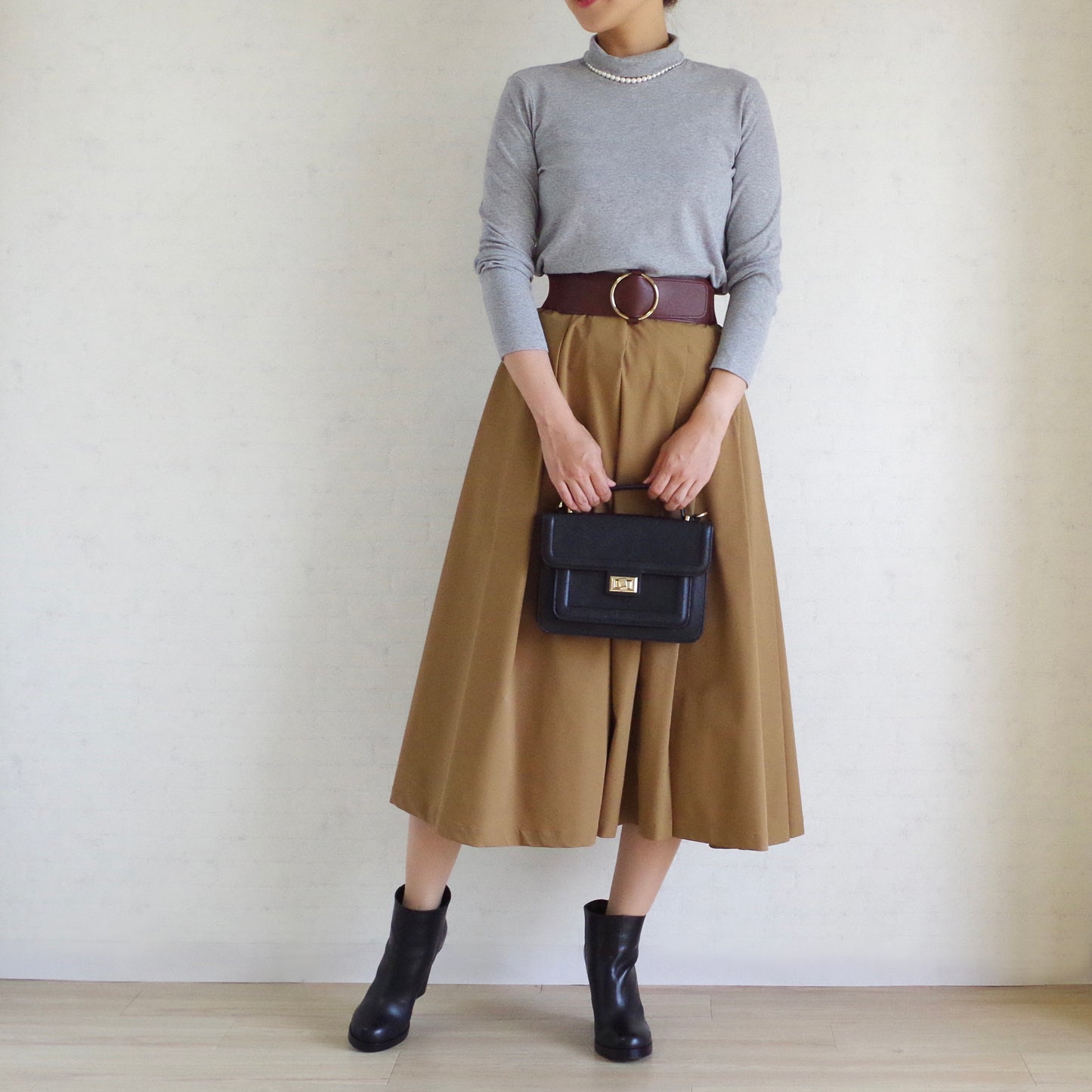 レディース ゴム ベルト 太い 60mm幅