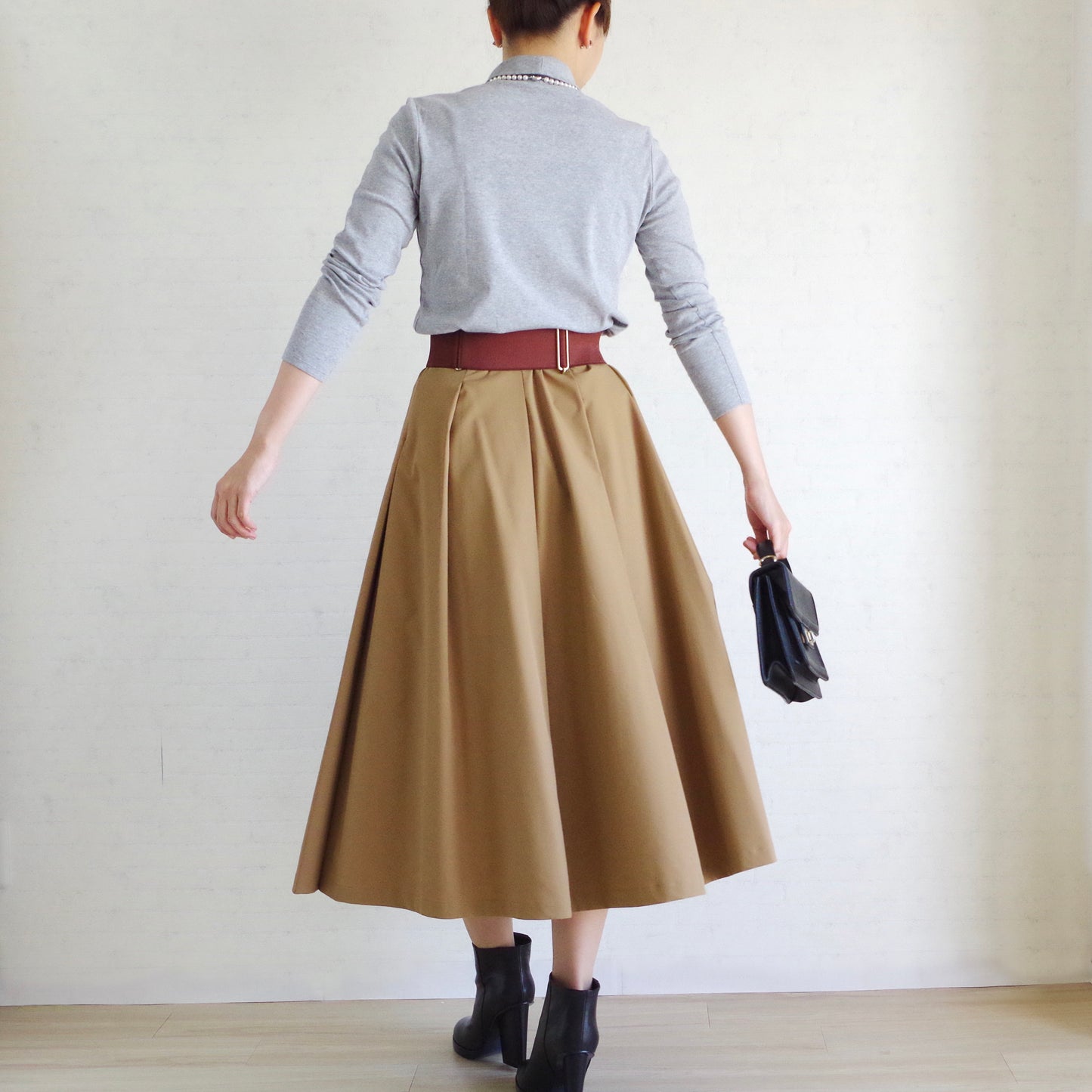 レディース ゴム ベルト 太い 60mm幅