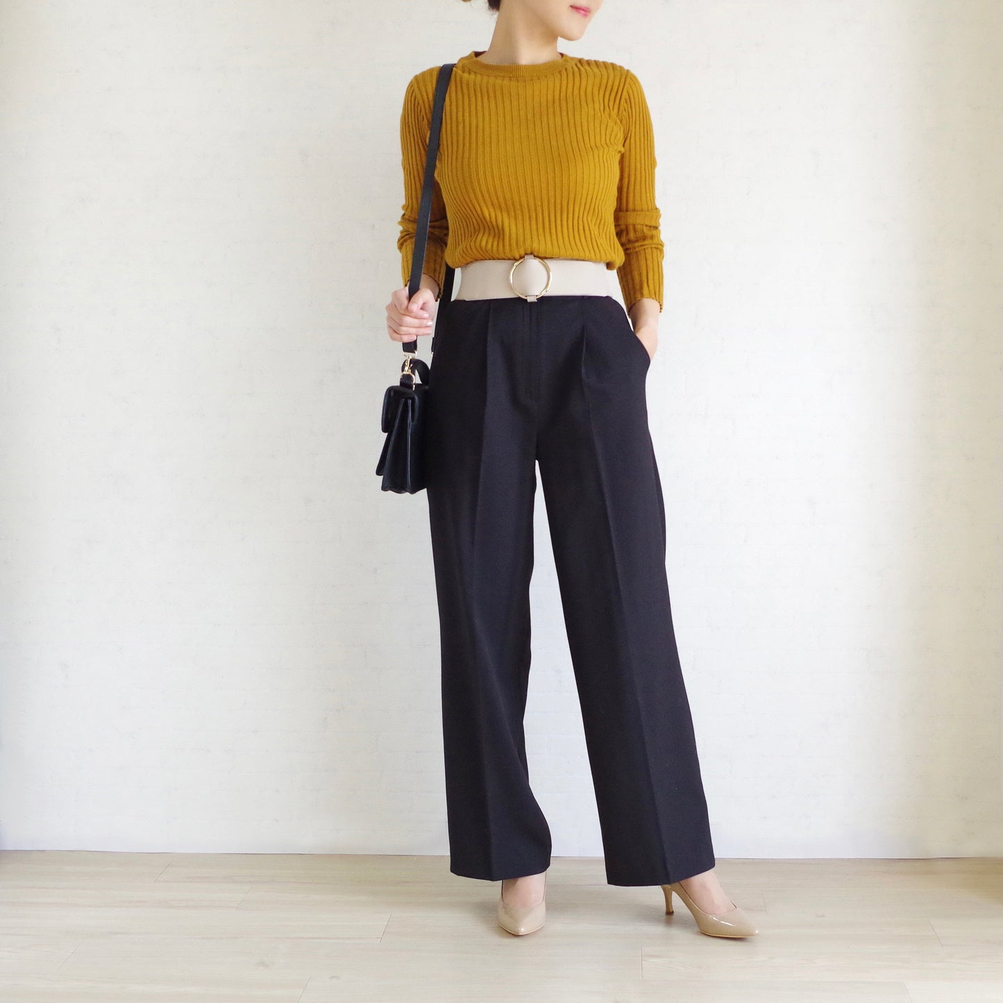 レディース ゴム ベルト 太い 60mm幅