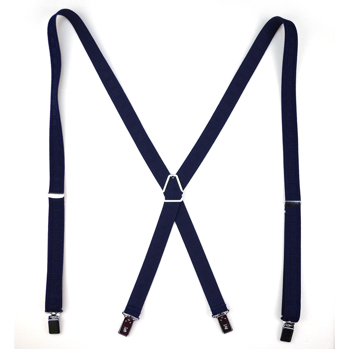 サスペンダー X型 スクエアクリップ 幅25mm