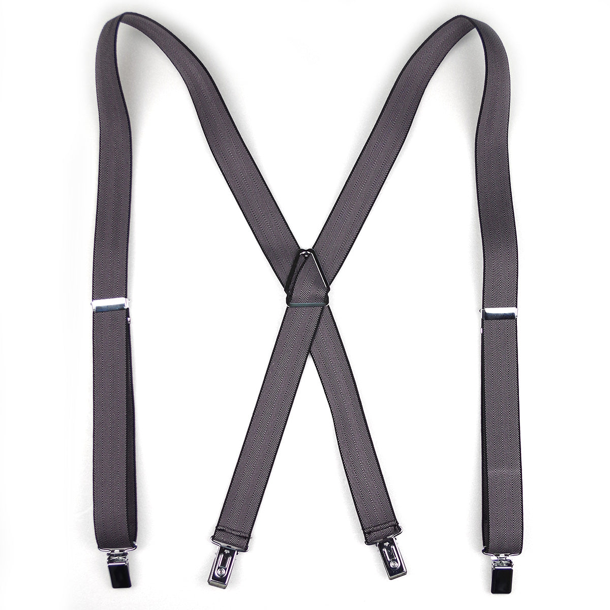 サスペンダー X型 スクエアクリップ 幅25mm