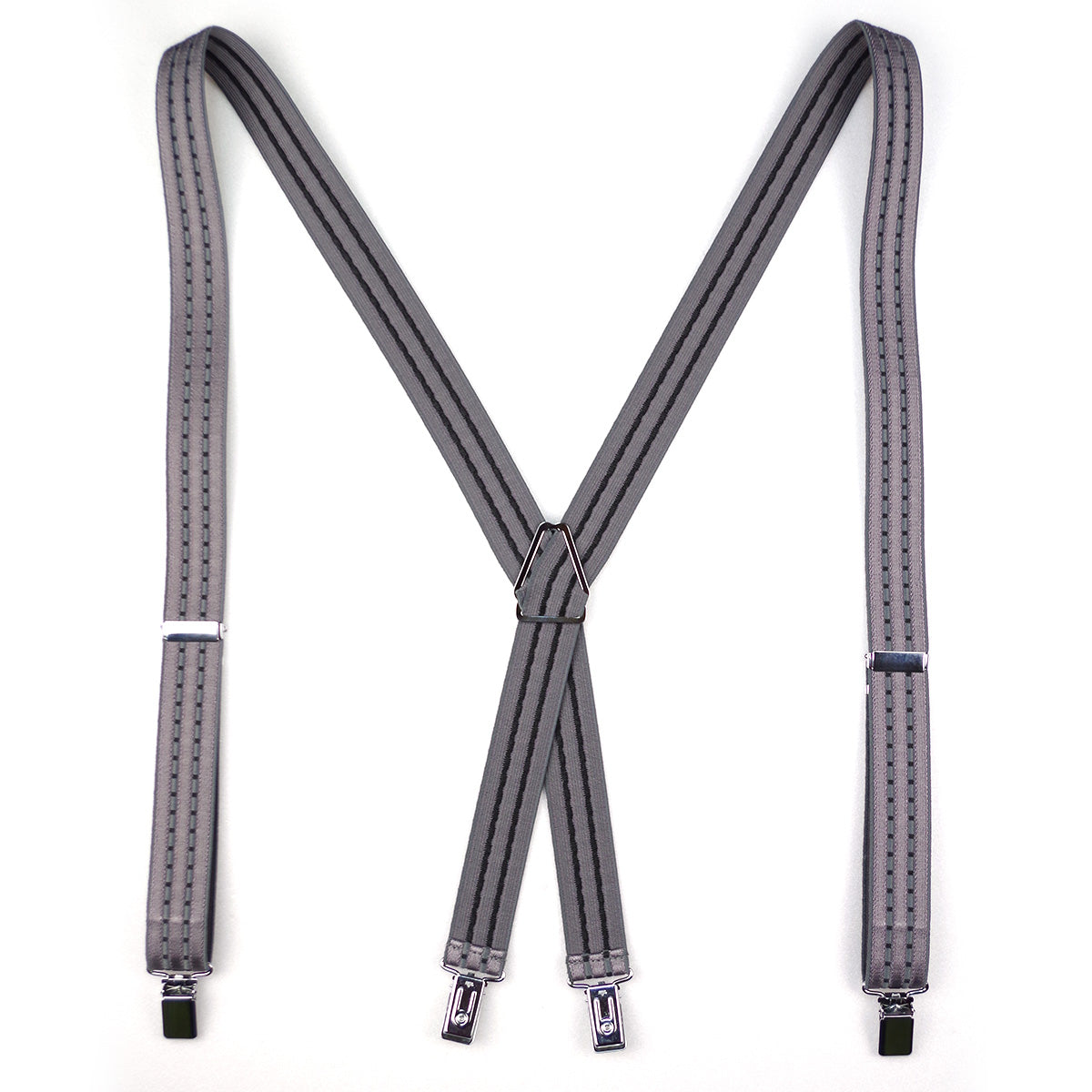サスペンダー X型 スクエアクリップ 幅25mm