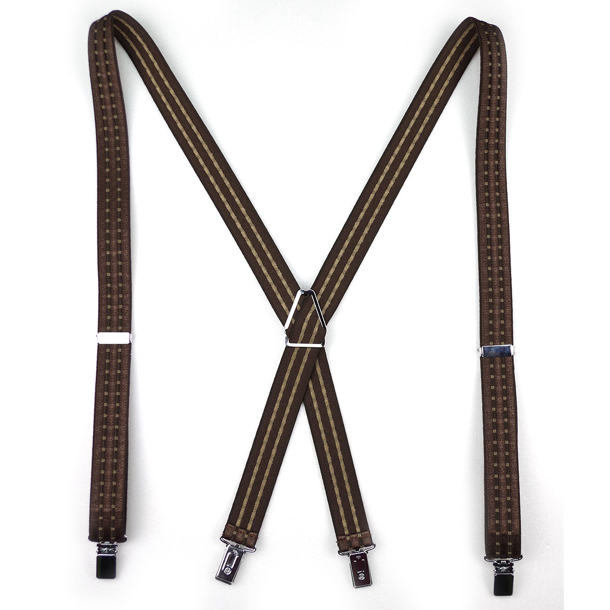 サスペンダー X型 スクエアクリップ 幅25mm