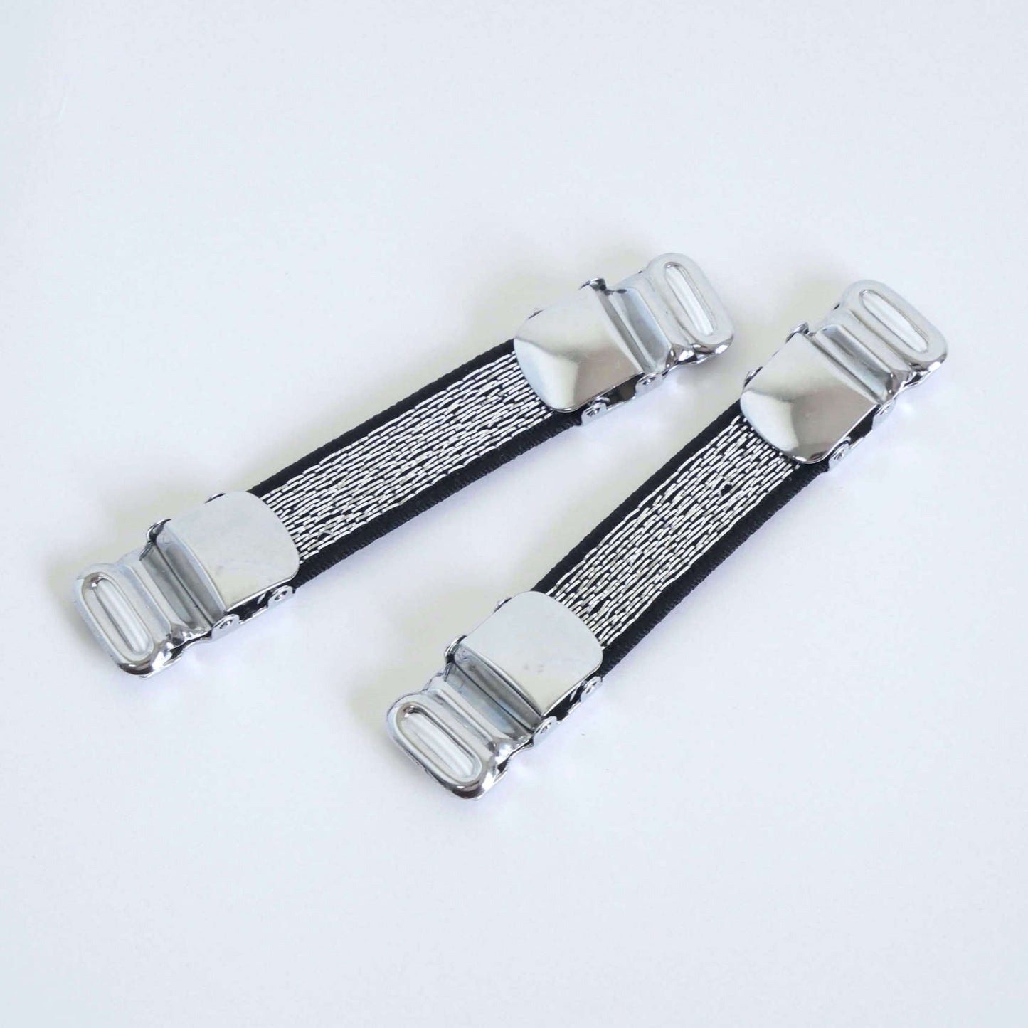 シャツガーター ラメ レディース