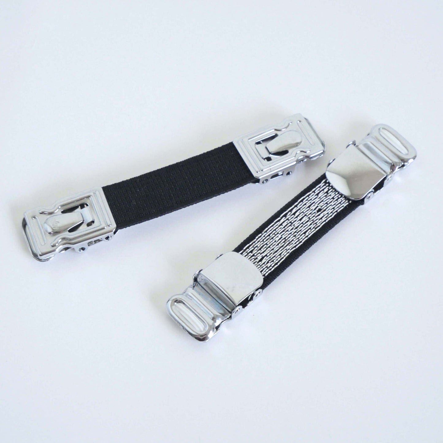 シャツガーター ラメ レディース