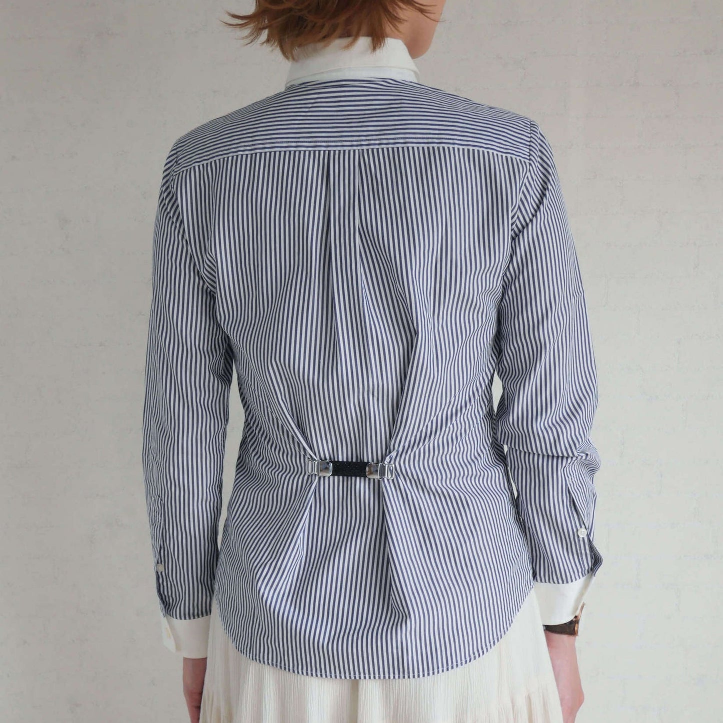 シャツガーター ラメ レディース