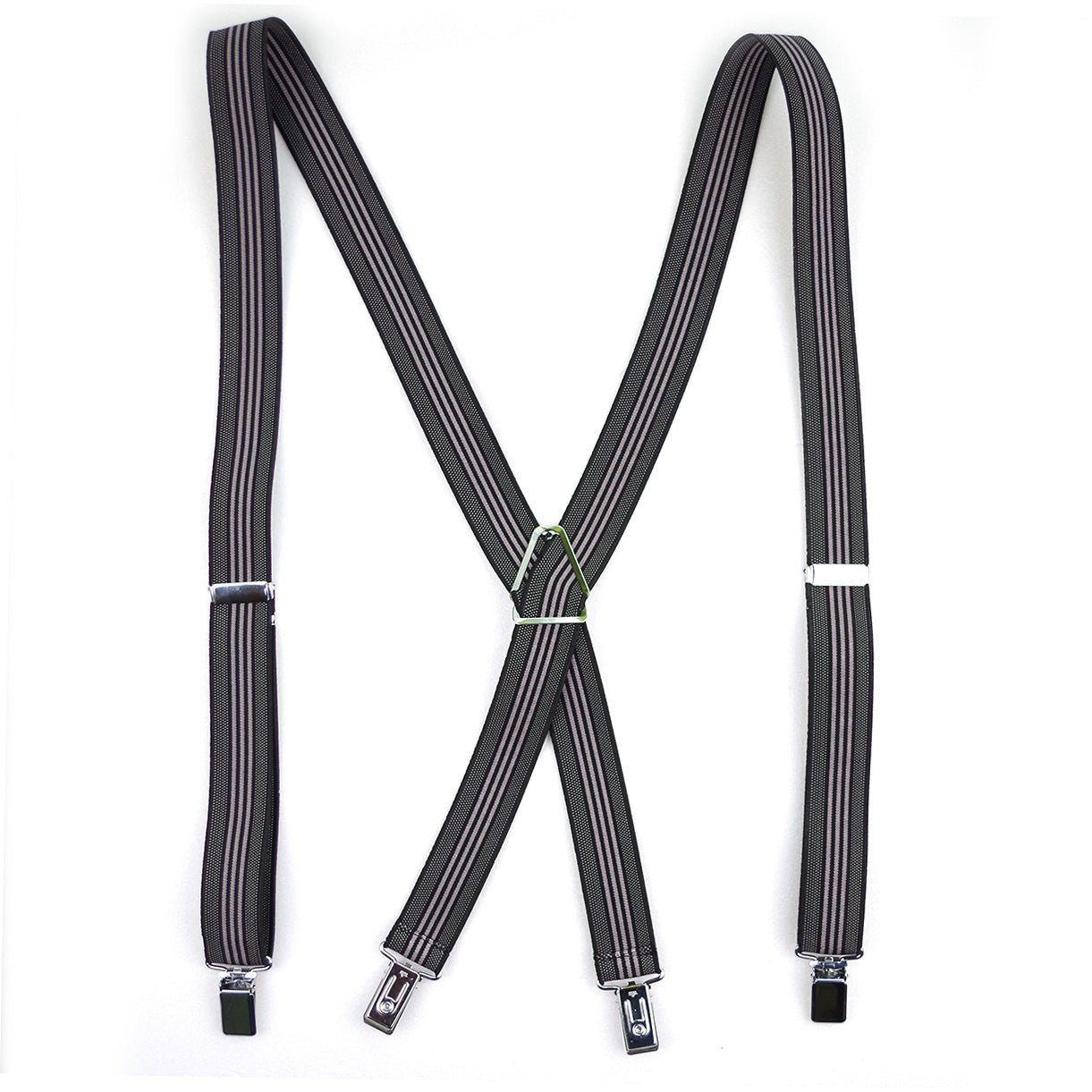 サスペンダー X型 スクエアクリップ 幅25mm