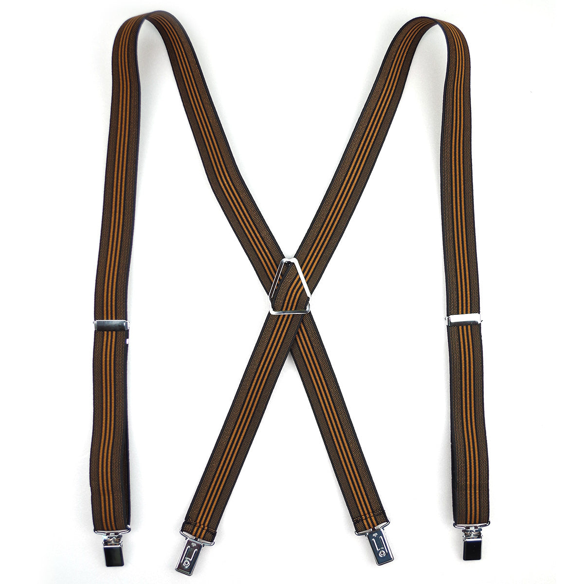 サスペンダー X型 スクエアクリップ 幅25mm