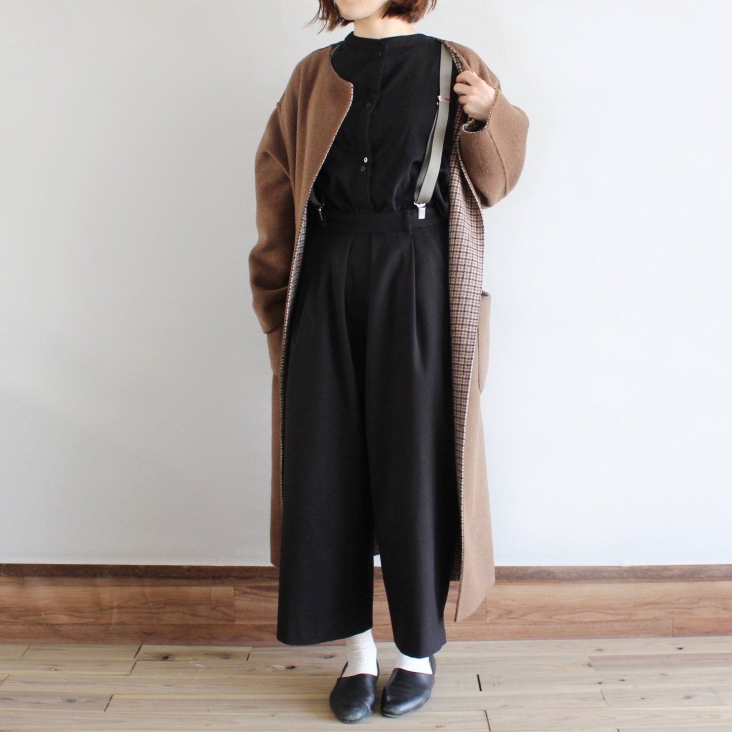 サスペンダー X型 スクエアクリップ 幅25mm