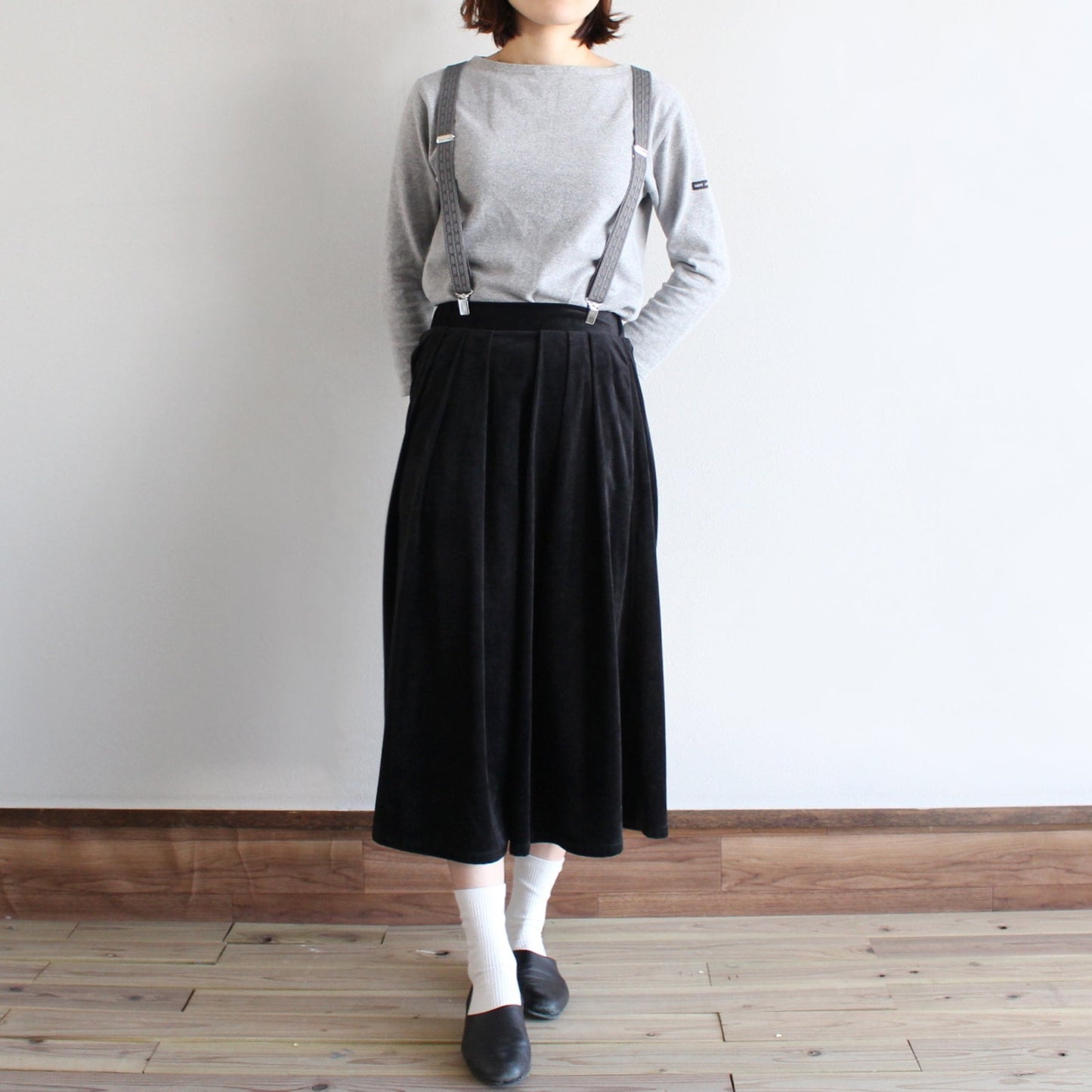 サスペンダー X型 スクエアクリップ 幅25mm