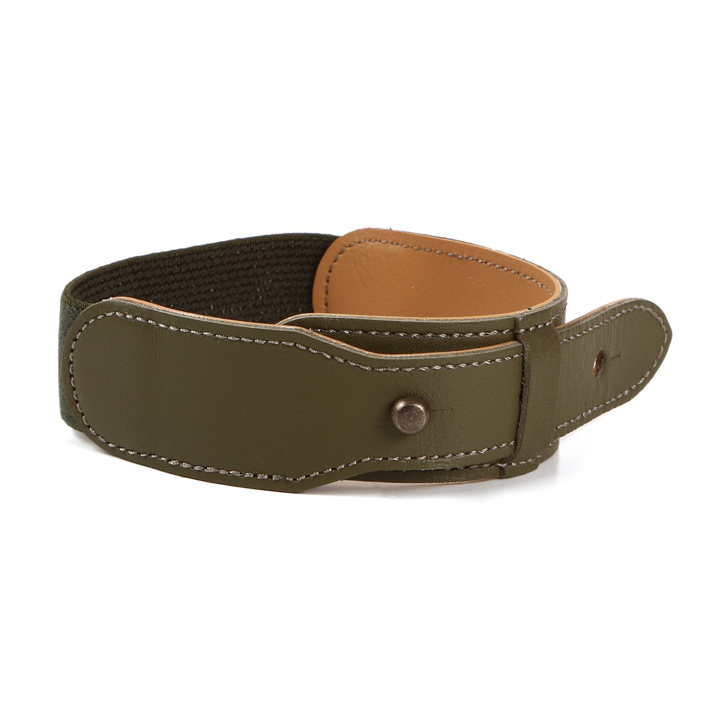 本革 裾止めバンド