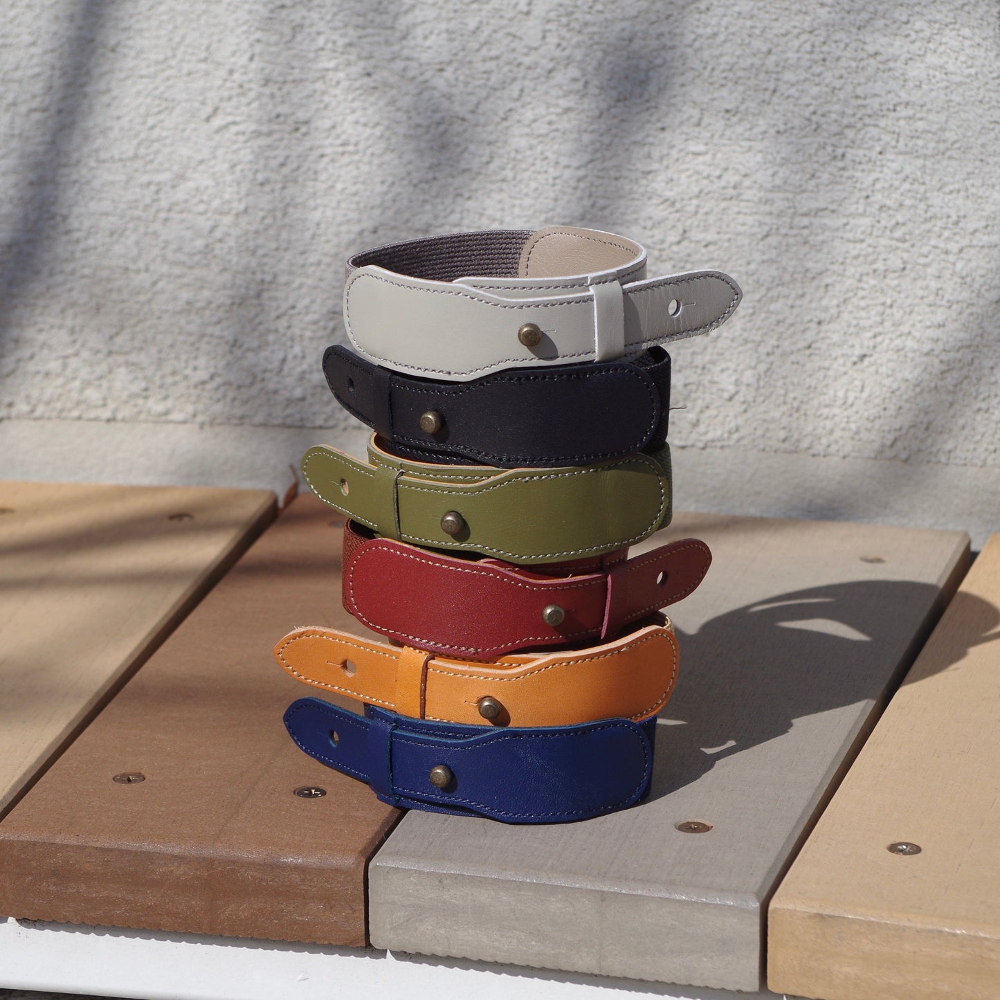 本革 裾止めバンド