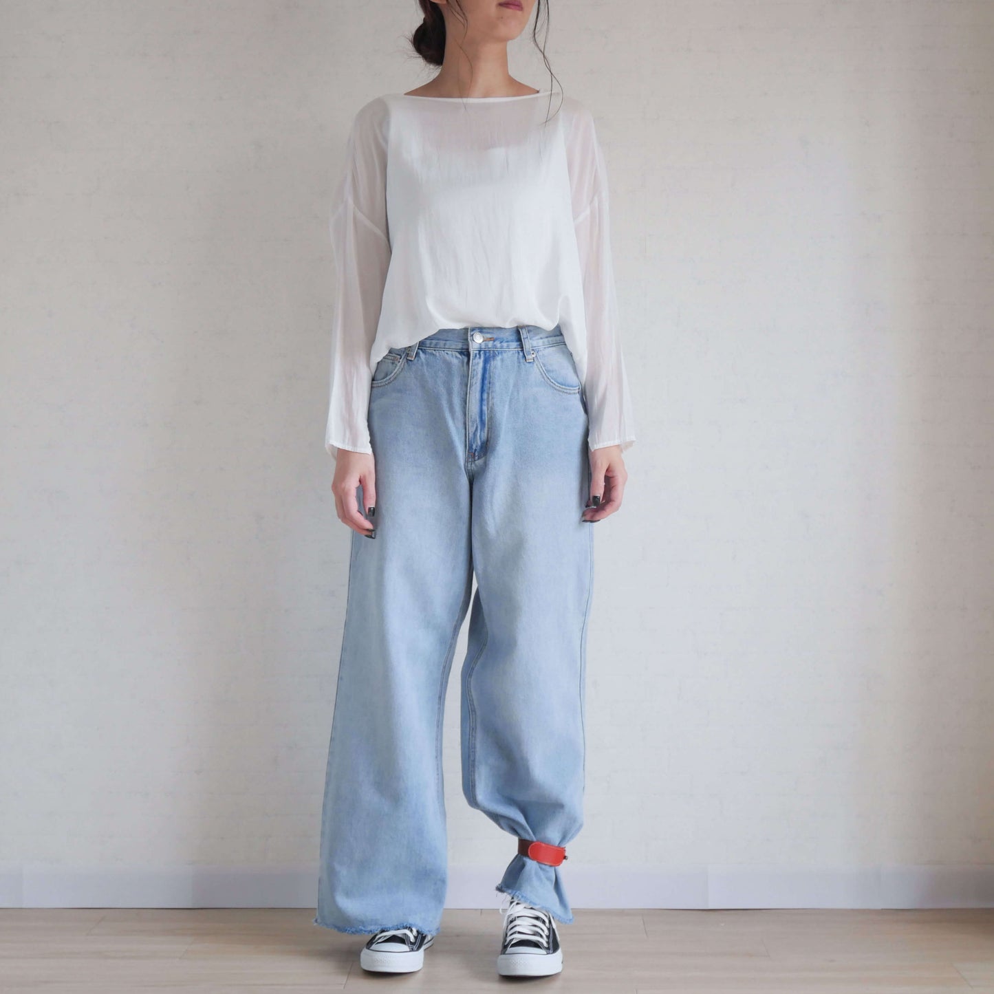 本革 裾止めバンド