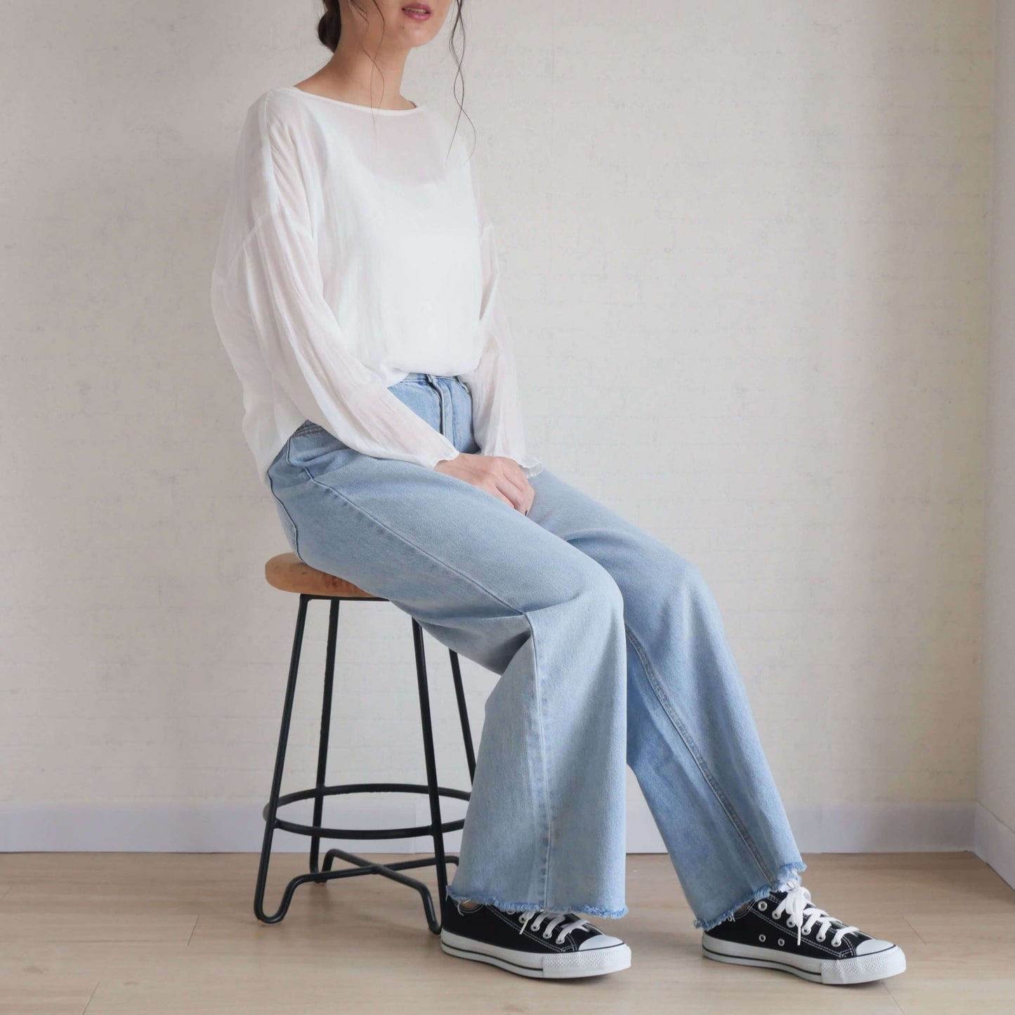 本革 裾止めバンド