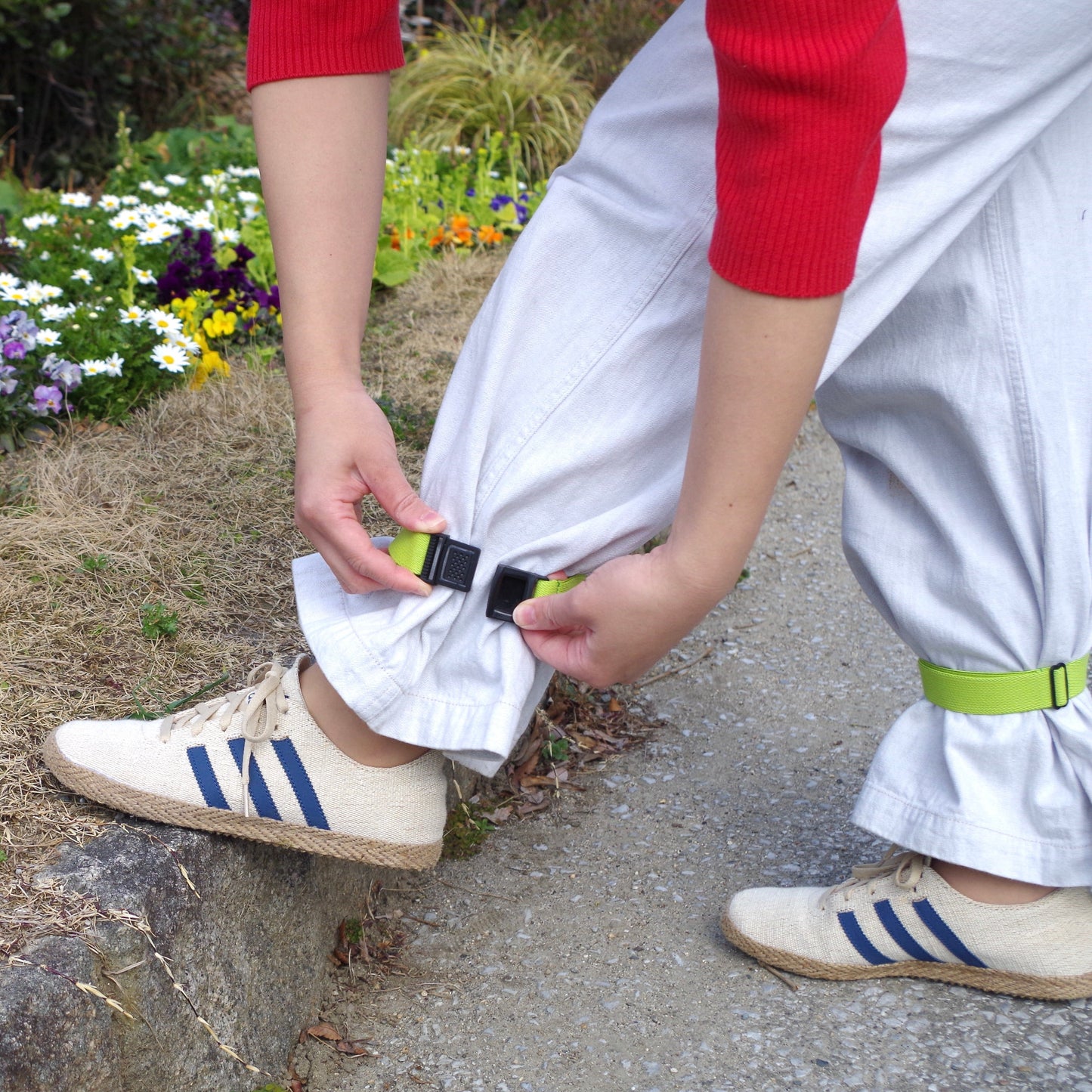 裾止めバンド ゴム 2本1組