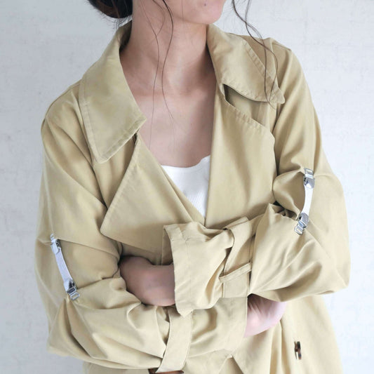 シャツガーター ラメ レディース