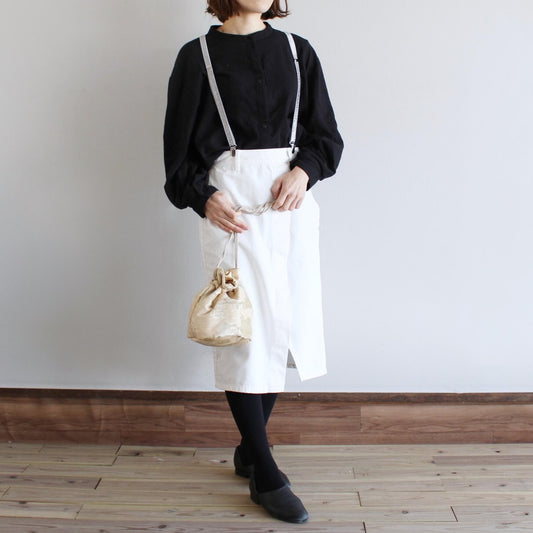 サスペンダー レディース ラメ Y型 幅15mm