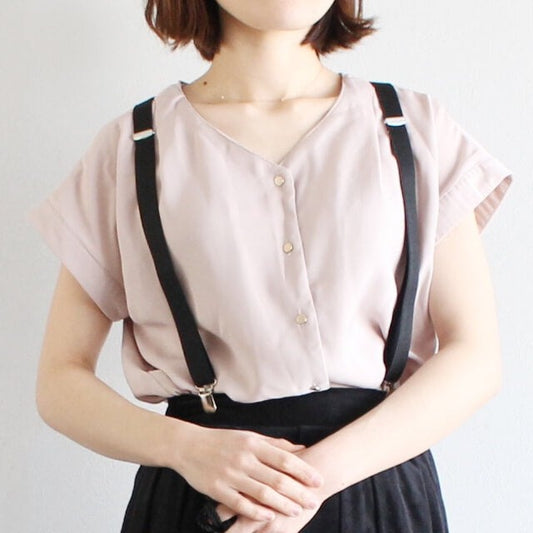 選べる16色 × S M L の3サイズ サスペンダー X型 幅20mm