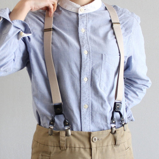 ダブルクリップサスペンダー Y型 幅25mm